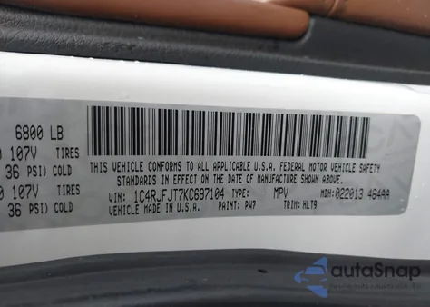 2019 Jeep Grand Cherokee Summit 4X4 из США, поврежденный, VIN 1C4RJFJT7KC697104